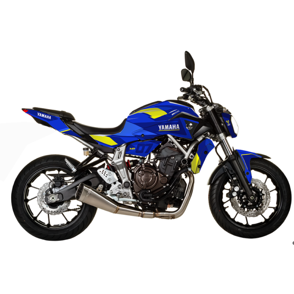 Kit de Pegatinas Yamaha MT 07 BLUE- Moto - Brografic