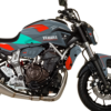 Kit de Pegatinas Yamaha MT 07 GREY-RED-TURQUESE 2- Moto - Brografic