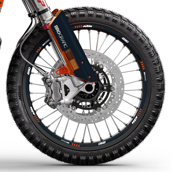 Pegatinas Llantas KTM 790 ADVENTURE WHEEL Factory 1- Moto - Brografic