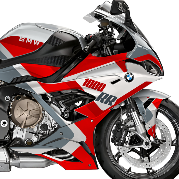 Kit de Pegatinas BMW 1000RR S Red Power 2 - Moto - Brografic