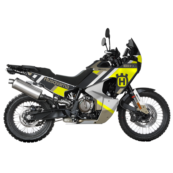 Kit de Pegatinas Husqvarna Norden 901 TEST MODE - Moto- Brografic