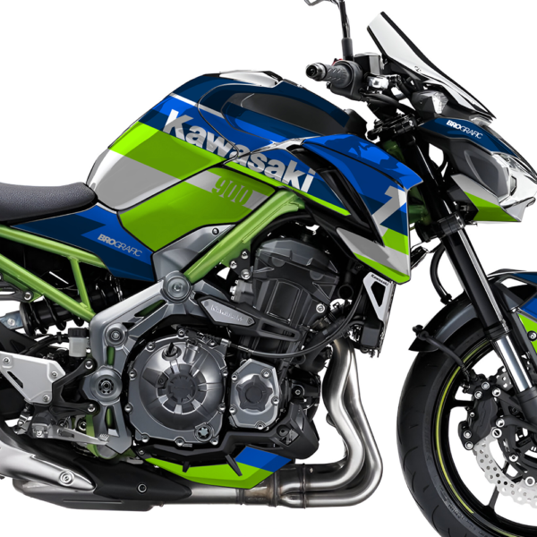 Kit de Pegatinas KAWASAKI Z900 The Aged 2- Moto - Brografic