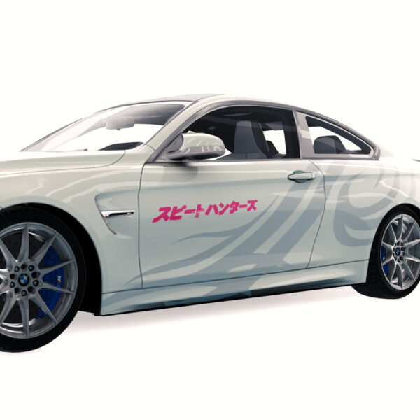 5-Kit Pegatinas-BMW-M4-JapanKoi-Brografic