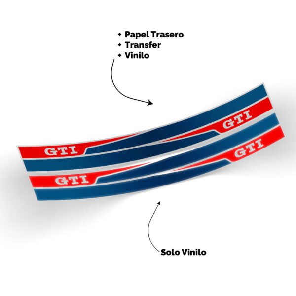 Pegatinas-Volkswagen-GTI-R-True-Line-Special