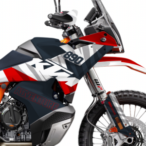 Kit de Pegatinas KTM 890 ADVENTURE WILD MODE 2- Moto - Brografic