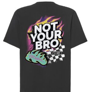 Camiseta Brografic DROP 00 NOT YOUR BRO – edición limitada 50 unidades (blanco y negro)