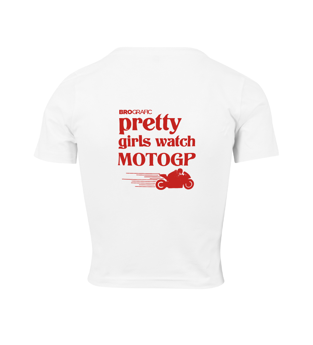 Crop Top--Pretty-Girls-Watch-Moto-GP-Brografic